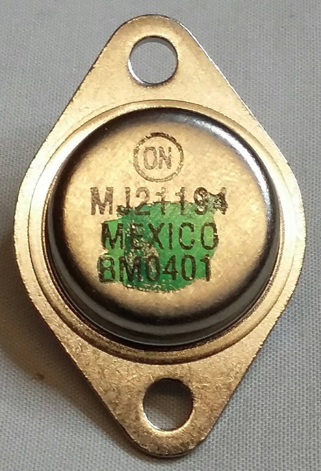 1x crown transistor 102659-1 (MJ21194) (grade green) - Audio Broker