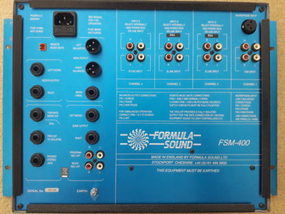 Formula sound fsm 400 mixer